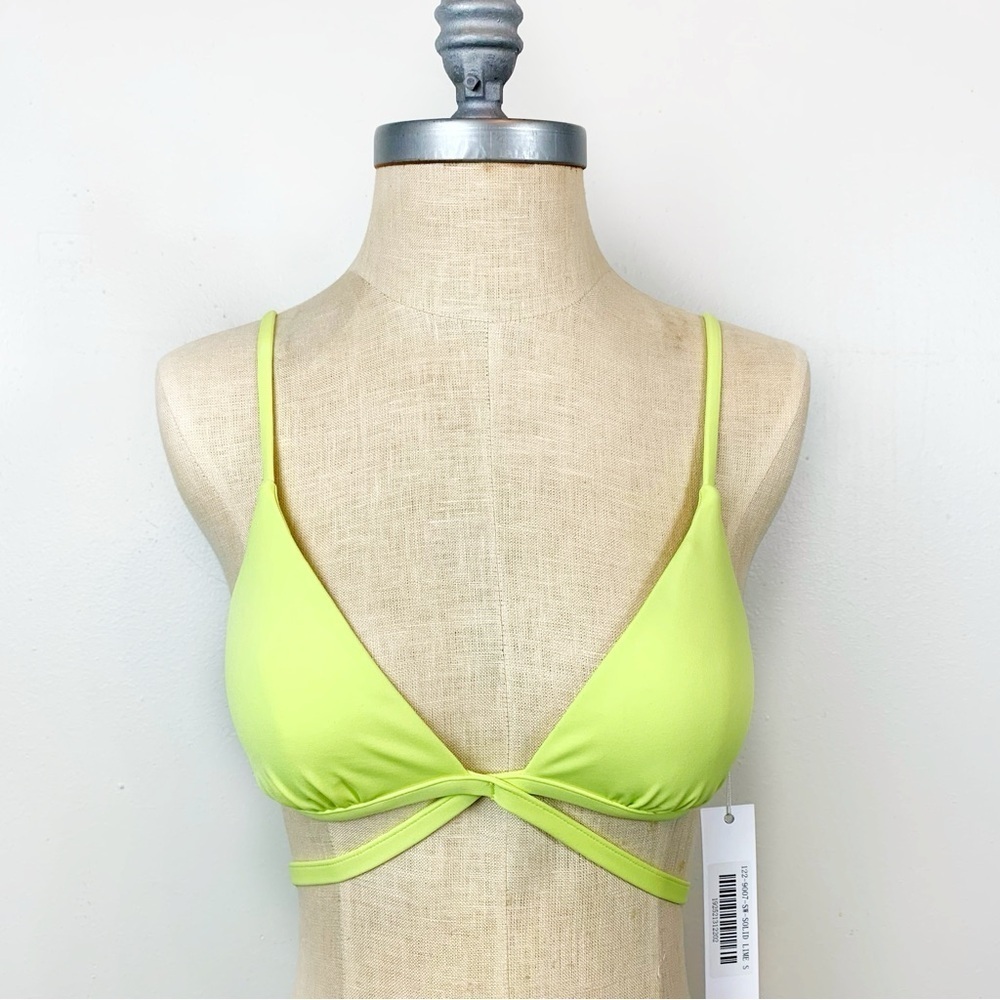 Jonathan Simkhai Harlen Bikini Top Size S NWT